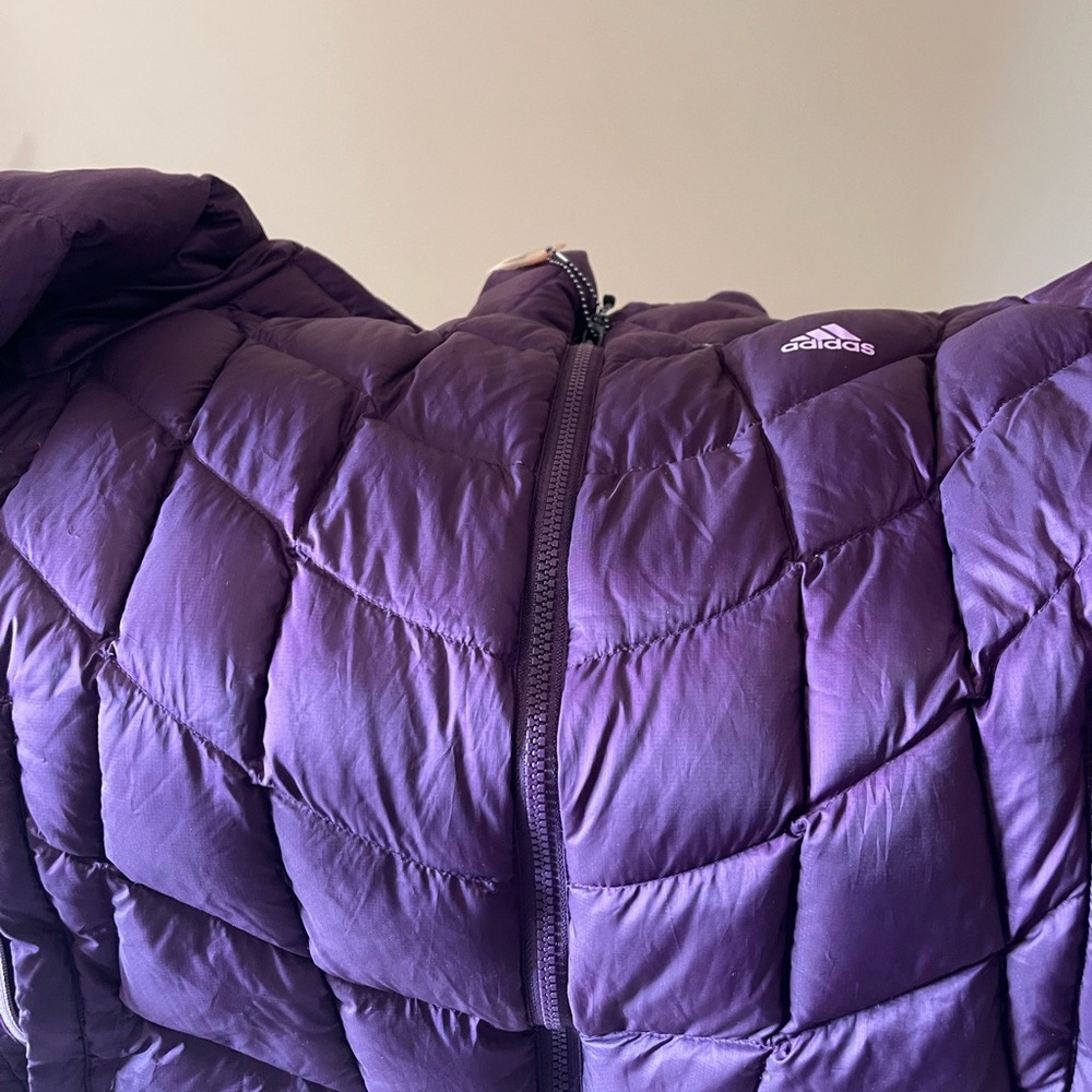 adidas Purple Bomber Jacket